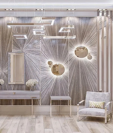 Interior design The palm apartments