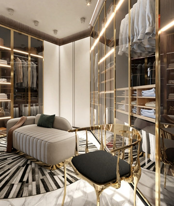 Classic dressing room