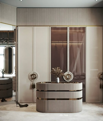 Elegant Dressing Room Design