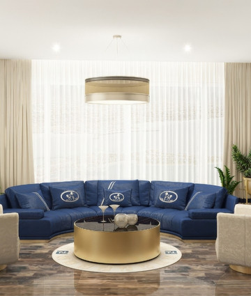 Fendi Apartment Design In Dubai Marina Area