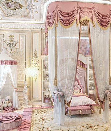 Pink Kid`s Room Design