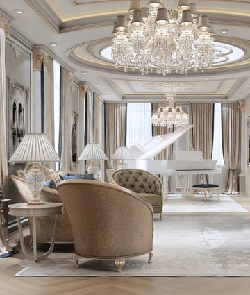 Classical Villa Design in Dubai