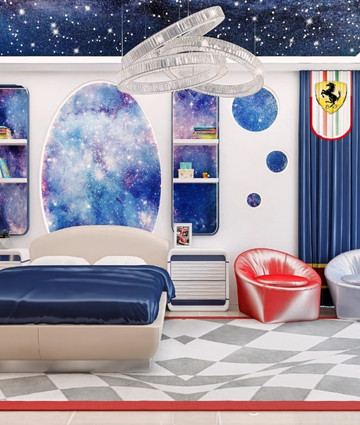 Sophisticated Boys' Room Idea
