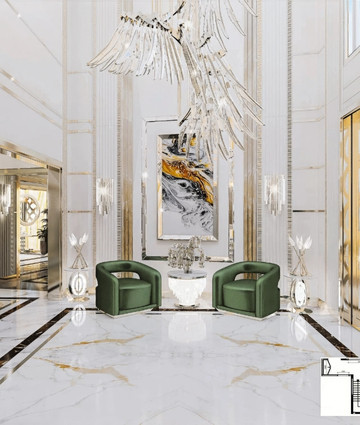 Luxury Modern Interior Design Villa in Dubai Hills