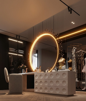 New classic villa design wardrobe in Saudi Arabia