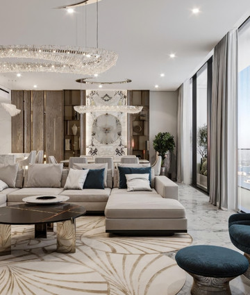 Luxury Apartment interior and Architecture Design