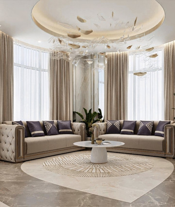 Interior design luxury villa Congo