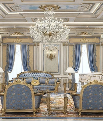 Pompous luxury interior