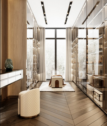 Kids wardrobe interior design for Girls