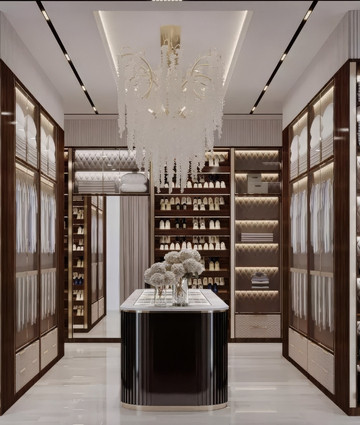 Exclusive Dressing Room Design