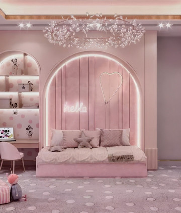 HARMONY INTERIOR DESIGN FOR GIRL’S BEDROOM