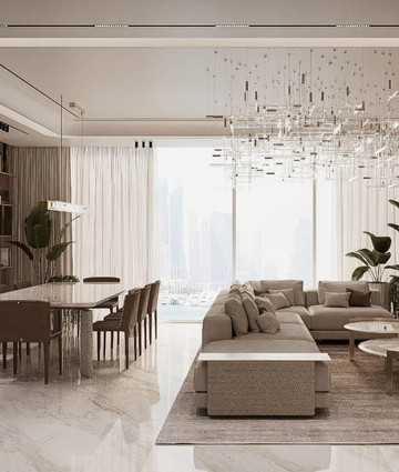Oceana Adriatic, Palm Jumeirah, Dubai: Modern Apartment Interior Design & Fit-Out Execution