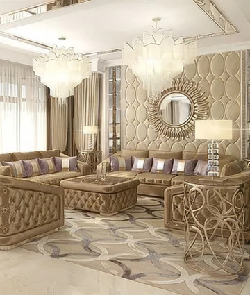 Luxury interior design at AKOYA DAMAC Hills Dubai