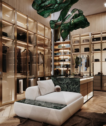 interior design Dubai wardrobe