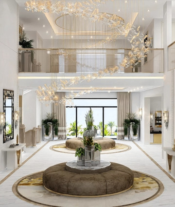 Modern villa Interior design in Mohammed bin Rashid District 1