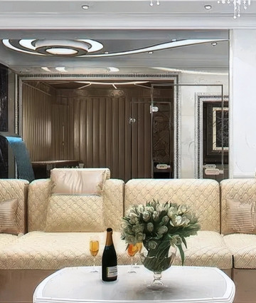 Modern villa design in USA