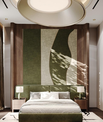 Bright Bedroom Interior