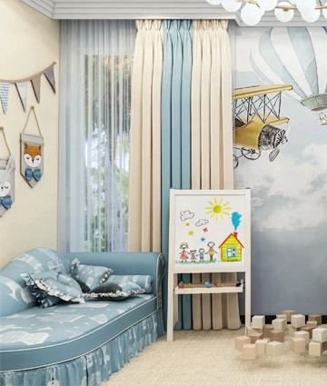 Comfortable Children`s Playroom Design