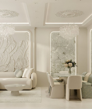 Elegant Apartment Interior Design in Dubai