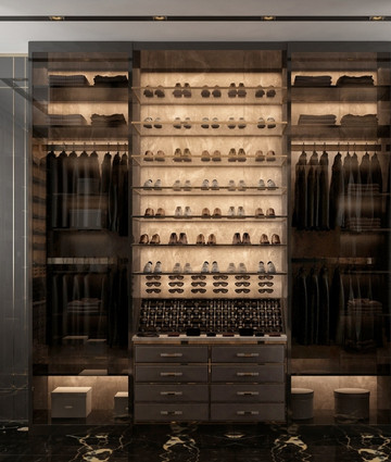 Cozy Dressing Room Design