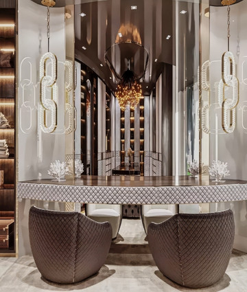 GLAMOROUS INTERIOR DESIGN FOR DRESSING ROOM