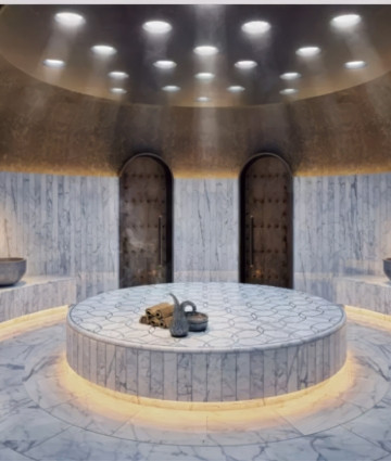 TRADITIONAL STYLE AND MODERN FUSION FOR HAMMAM INTERIOR DESIGN