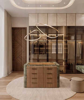 Dressing Room Interior Palm Jumeira