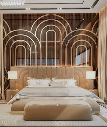 Aesthetic Chic modern bedroom