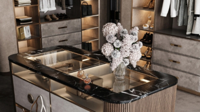 Master dressing room