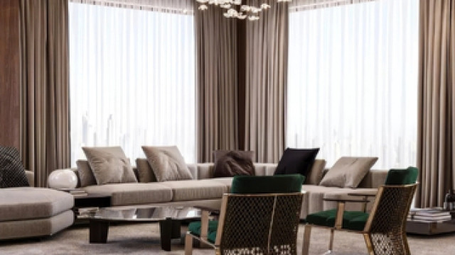 MODERN AESTHETIC FOR THE PENTHOUSE INTERIOR