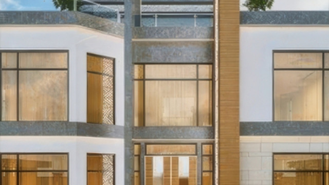 Rich modern exterior