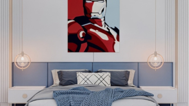 Ferrari Themed Children's Room Interior