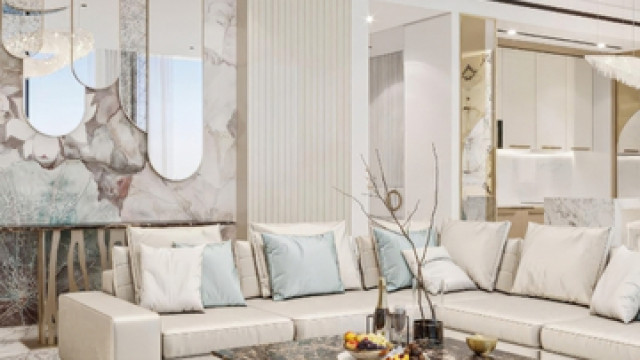 LUXURY AND ART FOR A MODERN APARTMENT INTERIOR