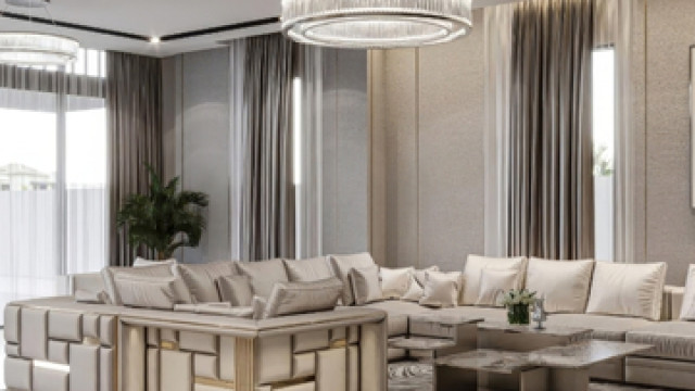 Elegant Interior design at AKOYA DAMAC Hills Dubai