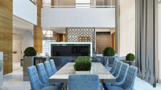 Современный дизайн виллы в Абу-Даби