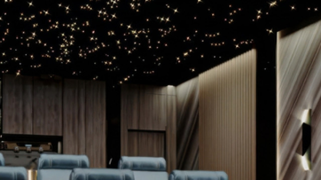 Просторный домашний кинотеатр для полного погружения