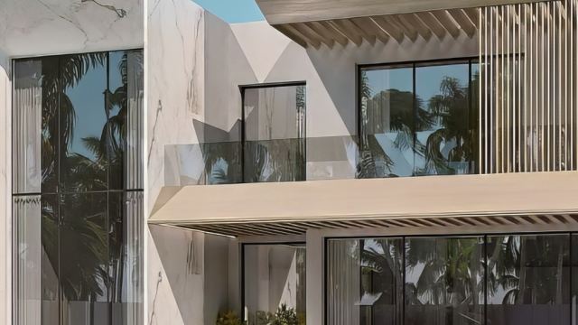 LANDSCAPE DESIGN FOR HILL SIDE AT JUMEIRAH GOLF ESTATES