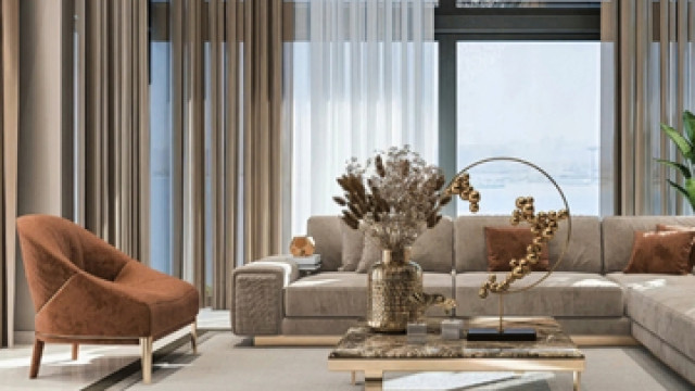 تصميم داخلي راقي لفيلا في سوبها هارتلاند - دبي