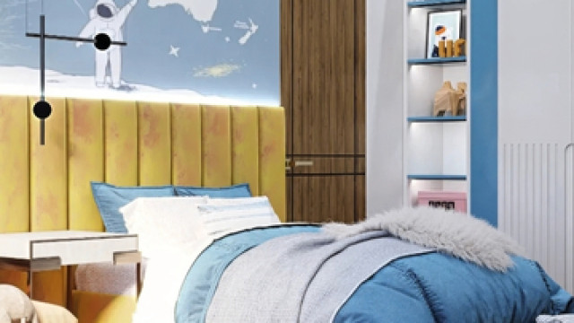 Детская спальня в стиле приключений