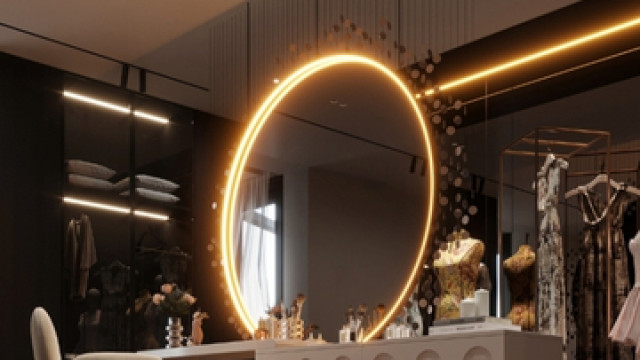 New classic villa design wardrobe in Saudi Arabia