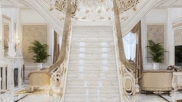 Gorgeous luxurious villa interior