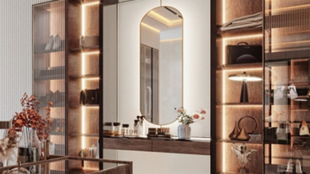 Классическая идея дизайна гардеробной