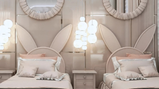 Креативный дизайн интерьера детской спальни