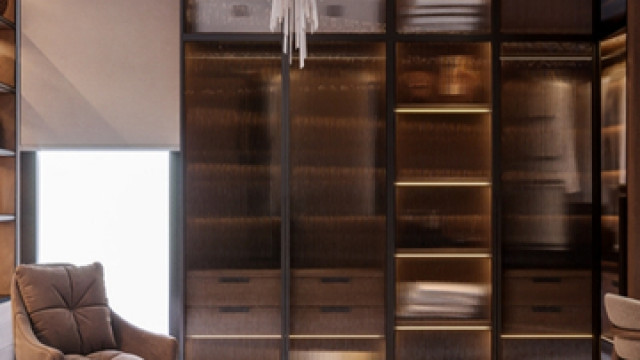 Modern dressing room decoration