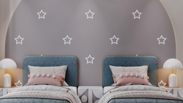 Modern style kids room