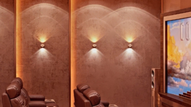 الديكور الداخلي للسينما المنزلية