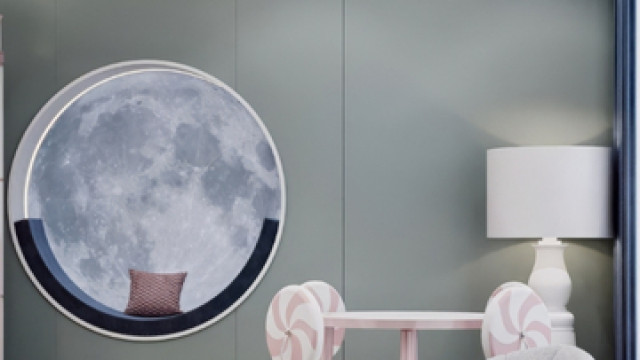 Дизайн детской комнаты — синий интерьер для мальчика