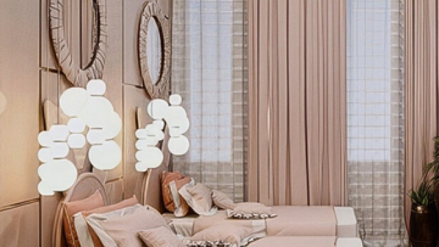 Спокойный и уютный интерьер спальни для девочки