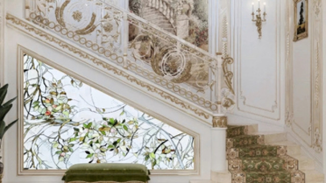 Классический дизайн виллы в Иордании