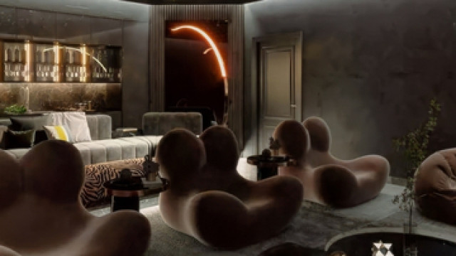 Customized Furniture For Modern Home Cinema